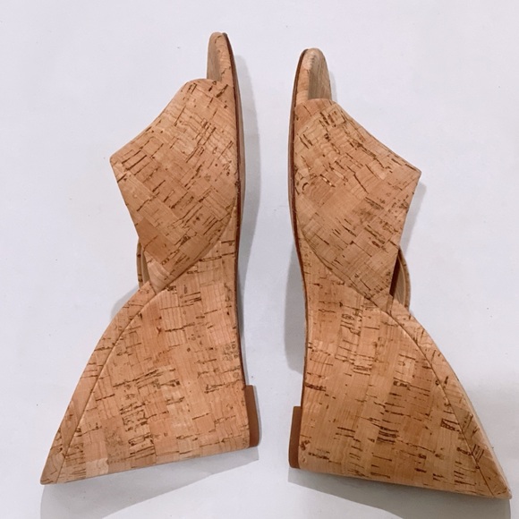 Veronica Beard Women's Dali Wedge Slide Cork Sandals size 8.5 - Picture 7 of 12